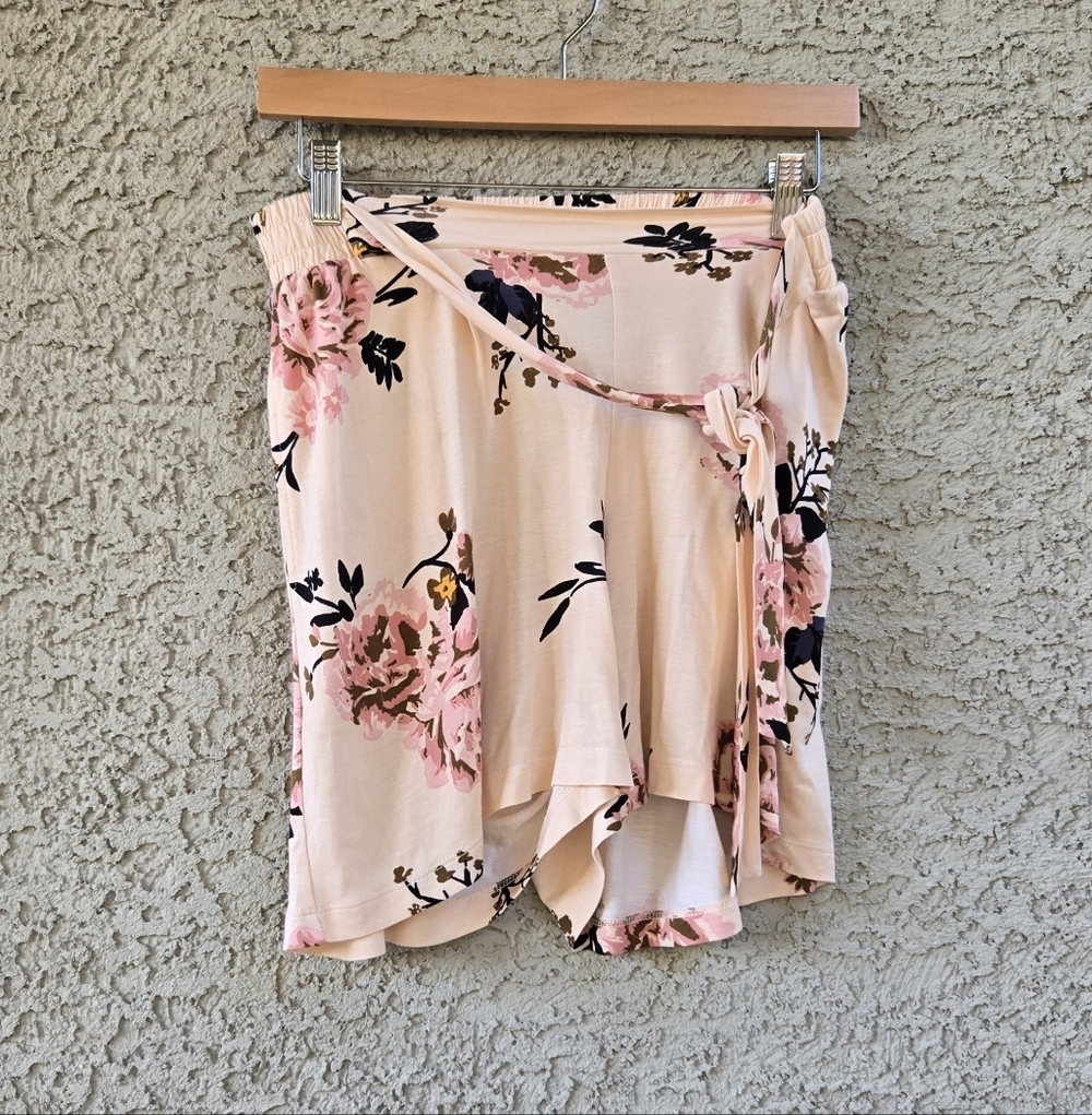 Lascana Floral Soft Pull On Shorts